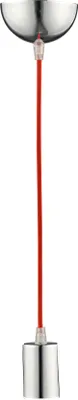 Produktbild von Lampenaufhängung, E27 Lampenfassung mit Kabel, 150CM Schnurpendel Chrome EC1531