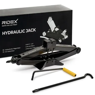 Produktbild von RIDEX 4710A0003 Wagenheber PKW Autoheber Unterstellheber 1.5 t Mechanisch Scherenwagenheber 380mm Max