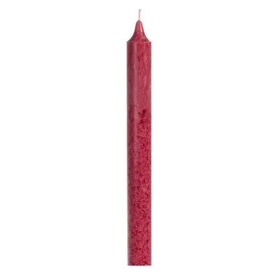 Immagine prodotto di Candela a bastoncino 22x210 - stearina bordeaux