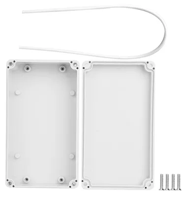 Productafbeelding van Stroomaansluitdoos, stofdicht, waterdicht, ABS-kunststof, kabelaansluitbehuizing, 158 x 90 x 46 mm