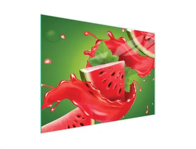 Produktbild von Glasschneidebrett 40x30 Wassermelone