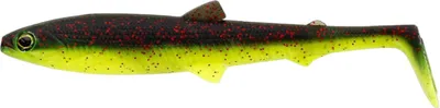 Produktbild von Westin BullTeez Shadtail 12,5cm 563 Black Chartreuse