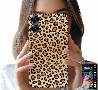 Image de Étui pour Realme C55 - Coques à motifs léopard Tendance Féminine