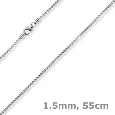 1-5mm-Zopfkette-aus-750-Weißgold-55cm