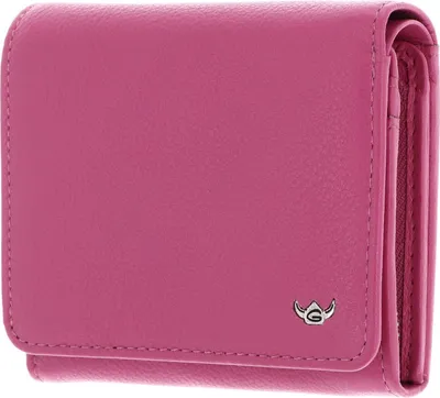 Produktbild von Golden Head Leder Geldbörse Madrid RFID Protect Zipped Billfold Coin Wallet Fuchsia pink