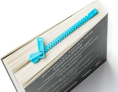 Immagine prodotto di Segnalibro ZIP - blu
