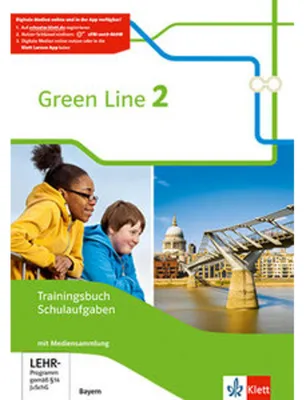 Image de Green Line 2. Ausgabe Bayern. Trainingsbuch Schulaufgaben. Heft mit Lösungen und Nutzer SchlüsselCD-ROM Klasse 6