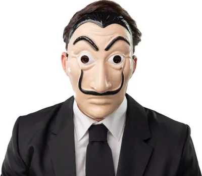 Produktbild von Herrenmaske mit Bart Salvador Dali