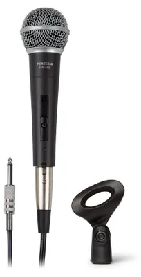 Obrázek produktu pro Fonestar FDM-1036, Mikrofon na karaoke, -56 dB, 40 - 15000 Hz, 600 ohm, Kabel, 6.35 mm (1/4")