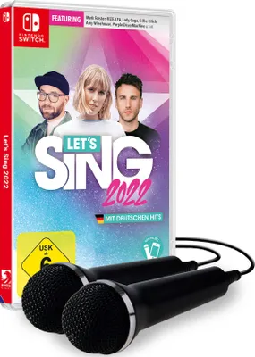 Produktbild von Let's Sing 2022 mit deutschen Hits + 2 Mics
