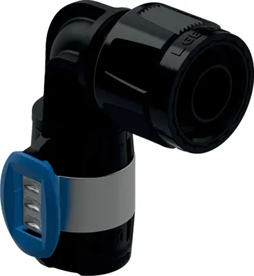 Obrázek produktu pro Geberit GE FlowFit Ü-Winkel, Masterfix PPSU, d 20 mm x RpMF1/2, 1 ks.
