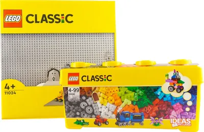 Image de LEGO® Classic Boîte de briques + 1 plaque grise - 10696 NOUVEAU ! Pièces 485x
