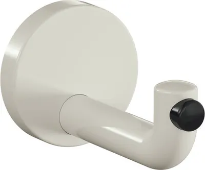Produktbild von HEWI Wandhaken Serie 477 d:70mm, Türpuffer schwarz reinweiß
