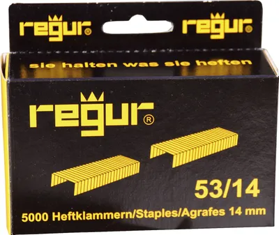 Produktbild von Regur® 53/14 Heftklammern 53/14, 5000 Stück