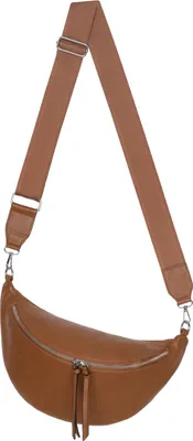 Produktbild von Bauchtasche (KKL-129) Umhängetasche Crossbody-Bag Hüfttasche Kunstleder Italy-Design BROWN