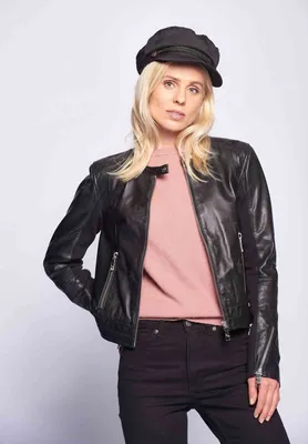 Produktbild von Maze Lederjacke Tecuala Damen schwarz S