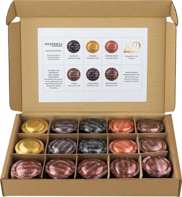 Produktbild von XO Noir Probierbox 45 Pro Pads 270g
