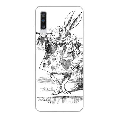 Produktbild von MuchoWow® Handyhülle Schutzhülle Hülle für Samsung Galaxy A70 Alice im Wunderland Silikon Softcase Handy Hülle - Schutzhaube
