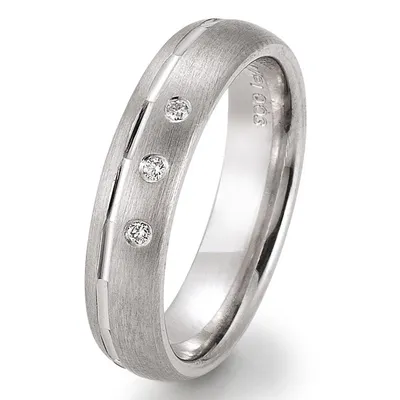 Produktbild von GOOIX 943-3241Z Damen Ring Silber Zirkonia weiß 52 (16.6)