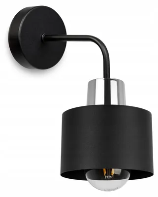 Produktbild von Wandleuchte Kinkiet Deckenlampe Schwarzer Lampenschirm LED Modern