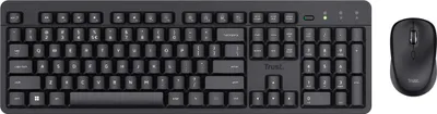 Produktbild von Trust Ody II/Bezdrátová USB/CZ-SK layout/Černá