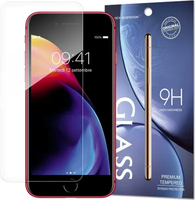 Obrázek produktu pro Temperované tvrzené sklo 9H pro iPhone - Transparentní KP11032