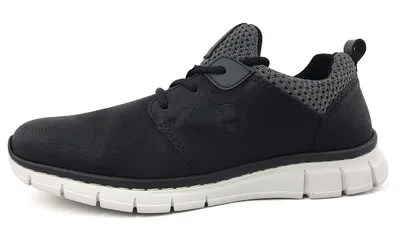 Produktbild von Rieker Herrenschuhe Freizeitschuhe Slipper Schwarz Freizeit, Schuhgröße:40 EU