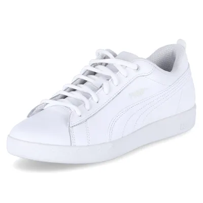 Obrázok produktu pre PUMA Smash v2 Leather, Žena, Dospelý, Módne tenisky, Biela, Jednofarebné, Sťahovacie zapínanie