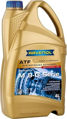 Produktbild von RAVENOL ATF M 9-G Serie Automatikgetriebeöl Vollsynthetiköl 4L 1211139-004-01-999 passend für MERCEDES-BENZ C-Klasse T-modell (S205)