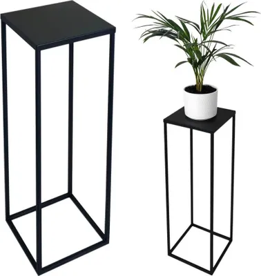 Obrázok produktu pre Moderný stojan na kvety v podkroví BLACK SIMPLE 12 033/K-12-1P-70C