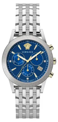 Produktbild von Versace Herren Armbanduhr  Sport Tech 40 mm Armband Armband Armband Edelstahl VELT01019
