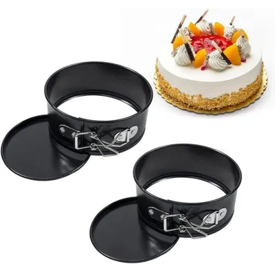 Zdjęcie produktu dla Dwie mini formy do pieczenia, powłoka nieprzywierająca, okrągłe, o średnicy 12 cm