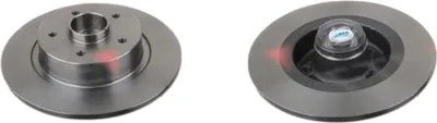Produktbild von 2 Bremsscheiben Hinterachse voll Ø 270 mm 10 mm FTE für u.a. RENAULT MEGANE