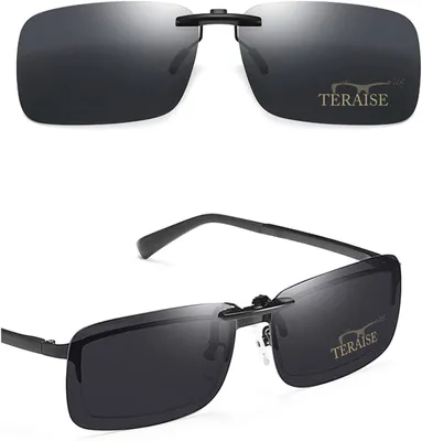 Produktbild von Clip-on Sonnenbrille polarisiert, anti-blendend, UV400, für Outdoor-Aktivitäten