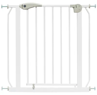 Produktbild von Treppengitter Türschutzgitter Treppenschutzgitter ohne Bohren Berrin 85-95 cm weiß ib style®
