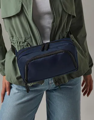 Image de BagBase BG53 | Sac ventral Organiser Waistpack / 24 x 13,5 x 9 cm - Couleur : French Navy - Taille : 24 x 13,5 x 9 cm