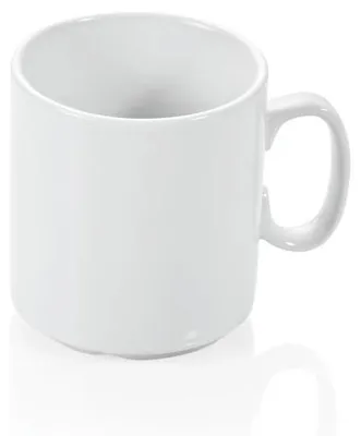 Produktbild von 36x Becher Tasse, 290 ml, weiß, Porzellan, Kaffeetasse