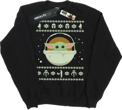 Produktbild von Star Wars - "The Mandalorian The Child" Sweatshirt für Herren BI46414 (4XL) (Schwarz)