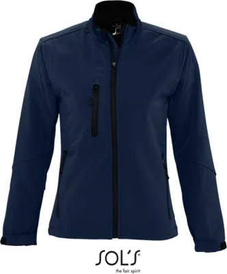 Produktbild von SOLS Damen Softshell-Jacke 3-Lagen Softshell Jacke 46800 Blau Abyss Blue L