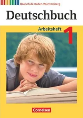 Obrázok produktu pre Deutschbuch 1: 5. Schuljahr. Arbeitsheft mit Lösungen. Realschule Baden-Württemberg
