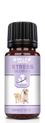Produktbild von Hello Animal® Anti Stress Kügelchen - für Hunde & Katzen - Angststörung - gegen Angst und innere Unruhe - Beruhigungsmittel- Stress Hund - Beruhigung