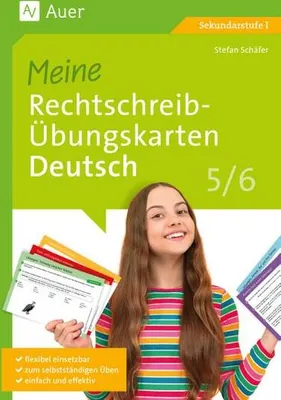 Produktbild von Meine Rechtschreib-Übungskarten Deutsch 5-6