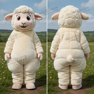 Produktbild von Schaumstoff-Schaf-Maskottchen MASTICOT