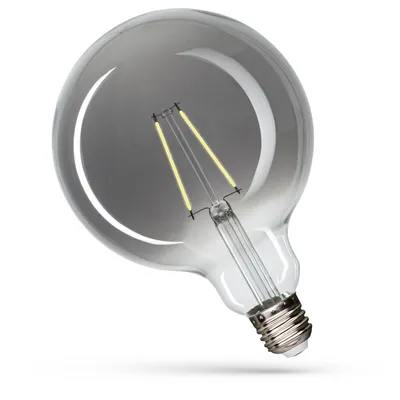Immagine prodotto di Lampadina a filamento Spectrum LED Globe G125 4,5W = 29W E27 vetro chiaro fumé 320lm bianco neutro 4000K 270°