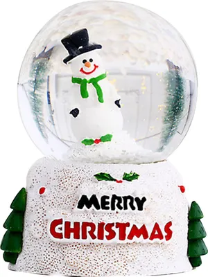 Produktbild von Weihnachts-Kristallkugel, leuchtend, Schneemann, für Tischdekoration, Kinder Geschenk，S