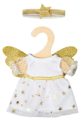Image de Robe de poupée Ange gardien, 20-25 cm