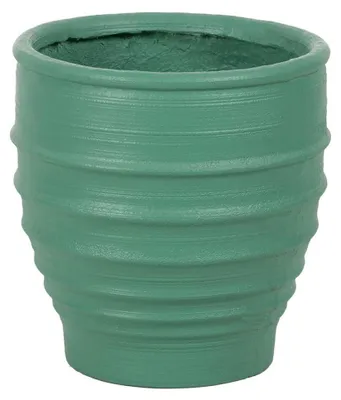 Produktbild von Pflanzgefäß – Türkis – 49,3 x 49,3 x 51 cm – Für den Außenbereich