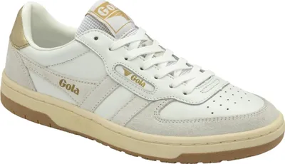Produktbild von Gola Hawk - Damen Sneaker - White-White-Gold, Größe:38 EU