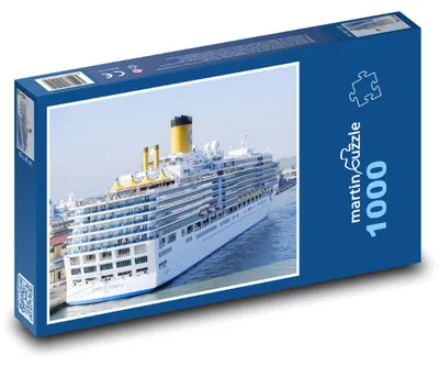 Obrázok produktu pre Puzzle 1000 Výletná loď na mori - martinpuzzle