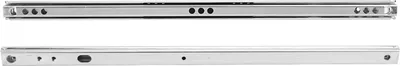 Obrázek produktu pro 2ks/sada 342x17mm zásuvky ze studené oceli - kuličkové ložisko - nosič předmětů pro skříňovou kredenc